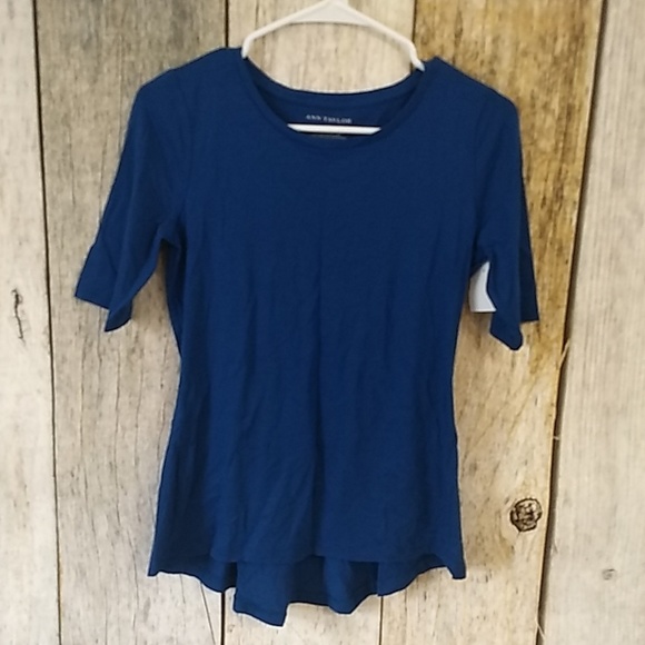 XS Ann Taylor top w/ tail - Picture 1 of 2